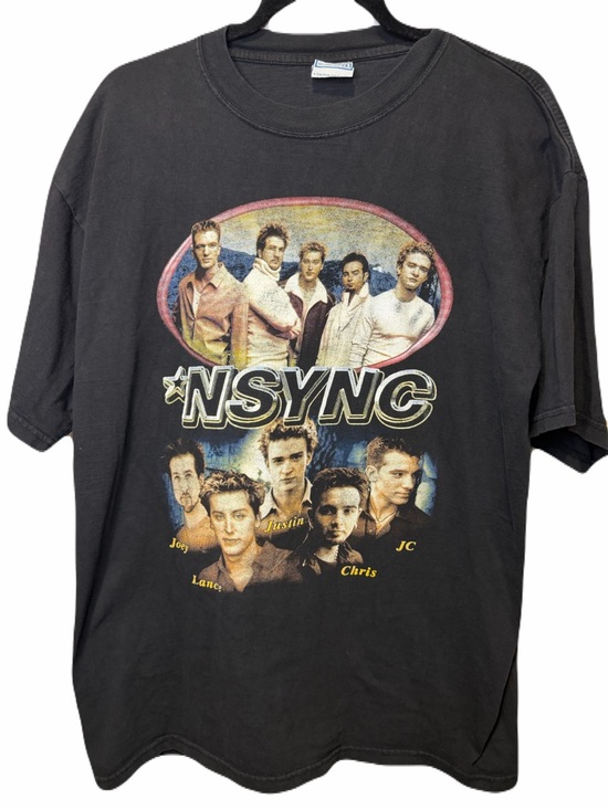 All Sport Other - *NSYNC VINTAGE Bye Bye Bye Tour Concert Tee Black Cotton size XL